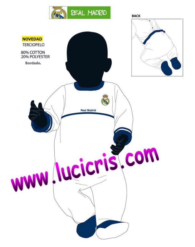 Peleles del real madrid para bebes