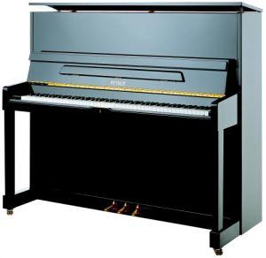 PIANO VERTICAL PETROF P 125 M1 NEGRO POLIESTER