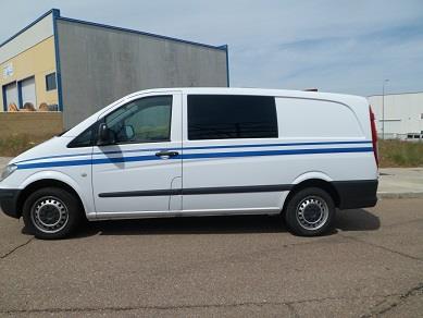 Mercedes-Benz Vito 109CDI Furgón largo y mixto de seis plazas