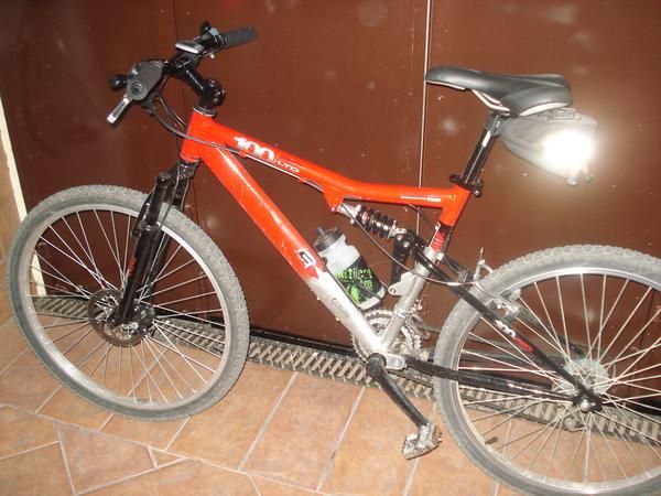 bicicleta de montaña doble suspencion y freno de disco