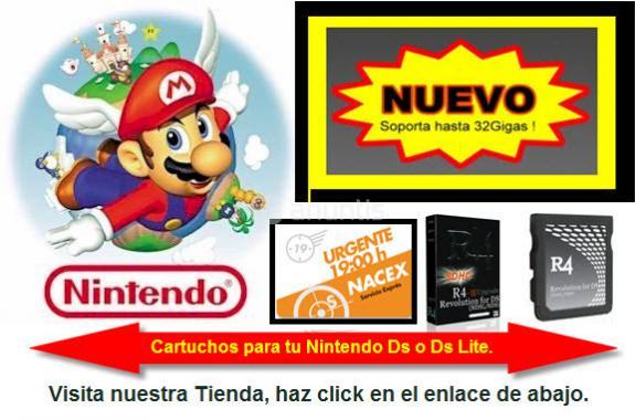 R4i DSi  Cartuchos y R4 Ds  para NINTENDO DS/DSI O DS LITE