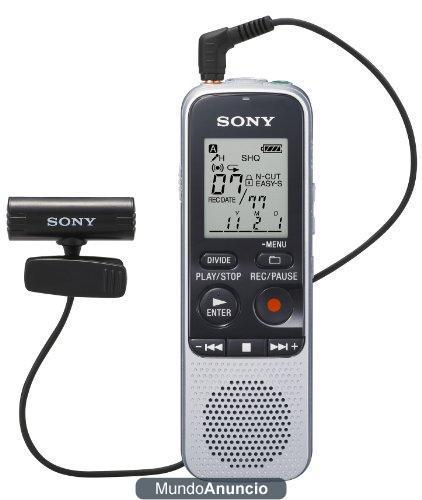 Sony ICD-BX112M, 534.4 h, MP3, 192 Kbit/s, 2048 MB, LCD, AAA