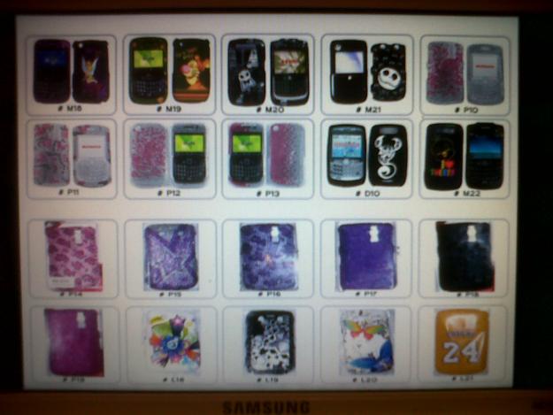 FORROS PARA BLACBERRY Y IPHONE ORIGINALES