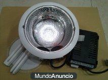 VENDO DOWNLIGHT 2X26 W  Y HALOGENUROS METALICOS