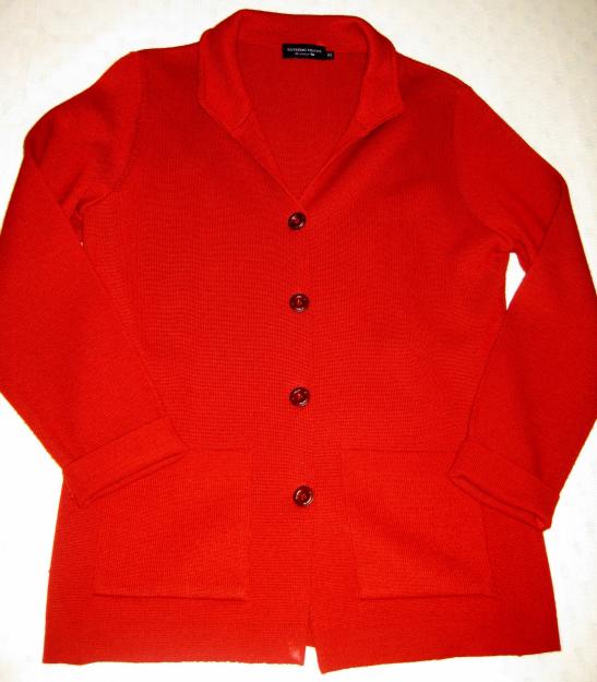 Chaqueta teba roja. Talla M