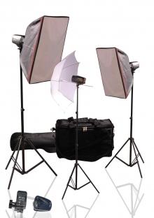 Kit Mini-Flash 3x160W. Amateur