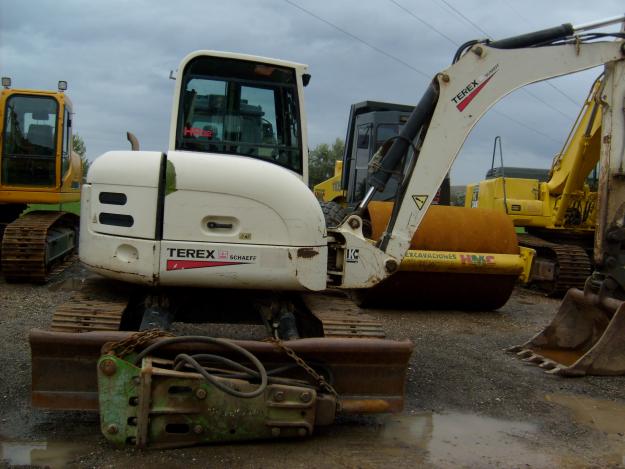 vendo retro excavadora terex