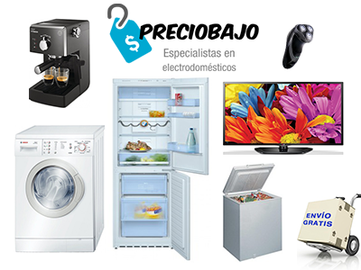 Venta de todo tipo de electrodomésticos.