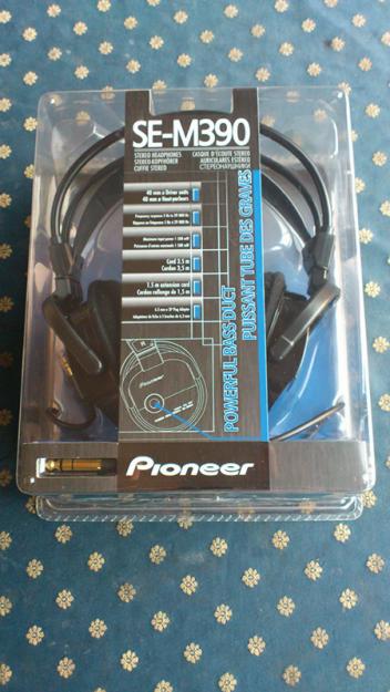 Auriculares Pioneer SE-M390 (nuevos sin estrenar)