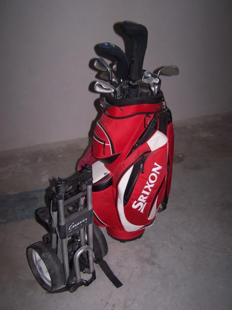 Equipo de golf como nuevo