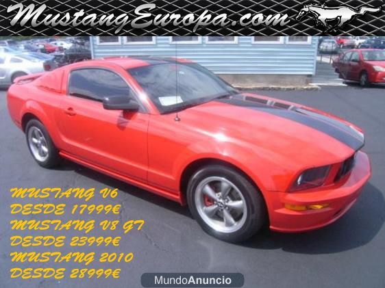 VENDO FORD MUSTANG V6 17999  PRECIO TODO INCLUIDO