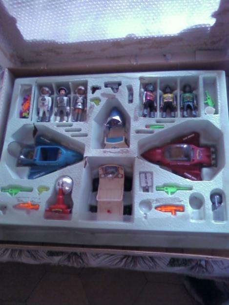 CAJA SUPERGRANDE USADA 2 MANO AIRGAM BOYS DEL ESPACIO AÑOS 80