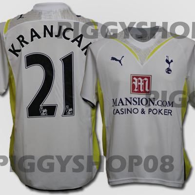 CAMISETA TOTTENHAM 2009/2010 KRANJCAR 21