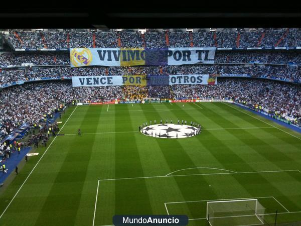 CEDO DOS ABONOS DEL REAL MADRID PARA LA TEMPORADA 2012 / 2013