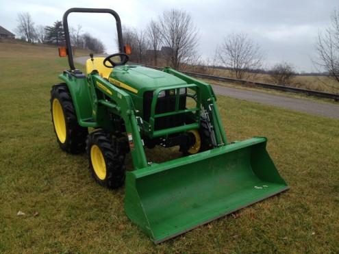 John Deere 3038E 4wd