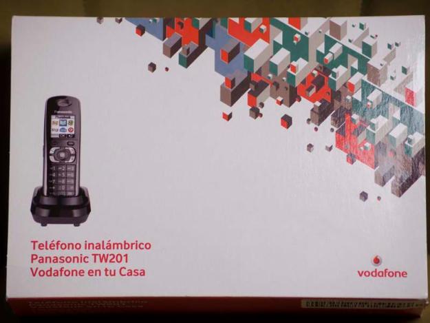 Teléfono inalámbrico Panasonic TW 201 Vodafone en tu casa