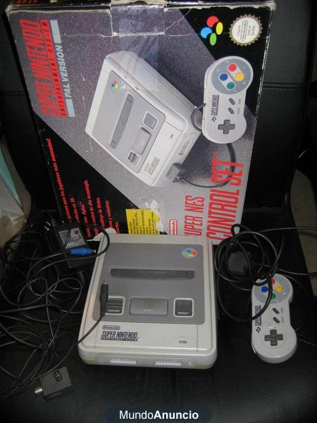 Vendo super nintendo en caja barata