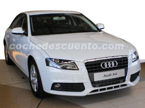 Audi A4 Berlina 2.0 Tdi 120cv 6vel. Mod.2012. Blanco Ibis. Nuevo. Nacional.