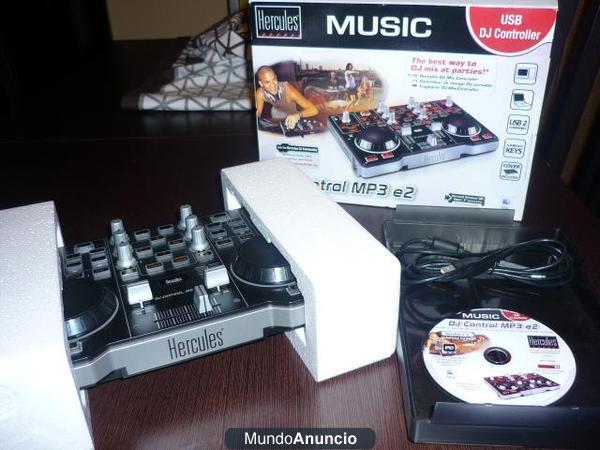 Mezcladora Hercules control MP3 a2