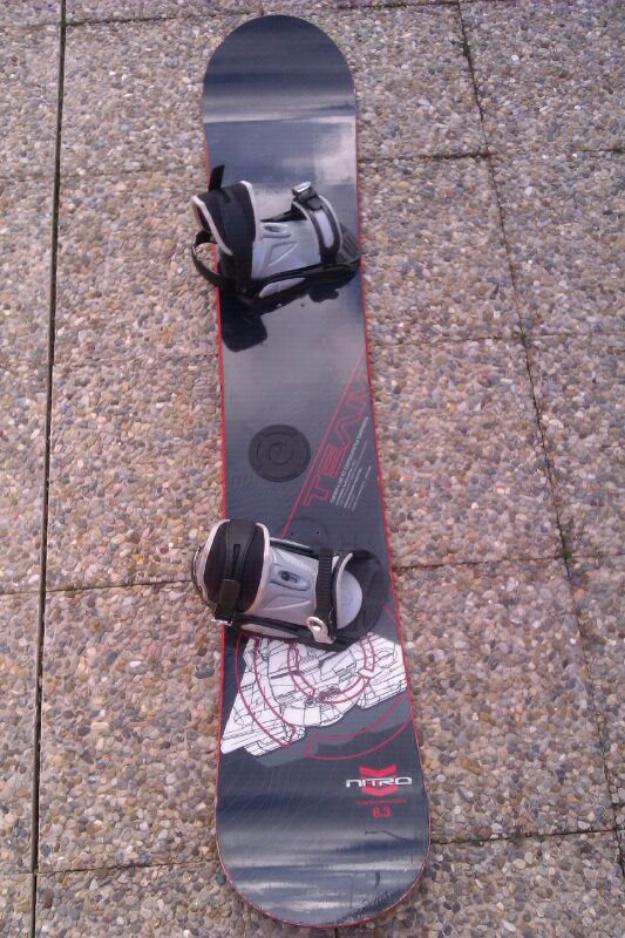 Tabla snowboard  nitro y botas forum