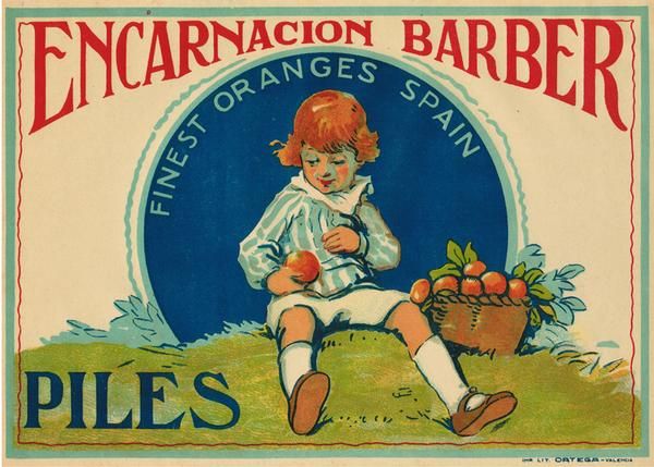 PUBLICIDAD ANTIGUA DE NARANJAS VALENCIANAS