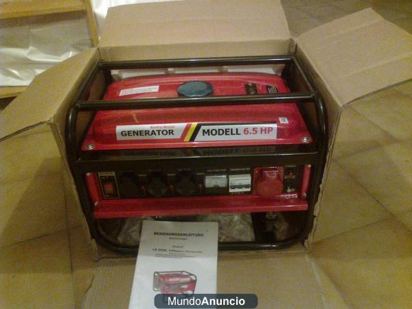 generador trifasico 2,5KW nuevo a 400â‚¬