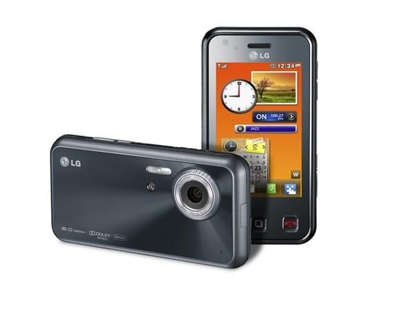LG KC910 Renoir TriBand 8MP HSPDA Sil Phone + 8GB