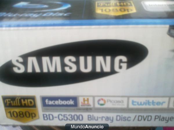 Reproductor Blu-ray/DVD   SAMSUNG  Internet TV Modelo BD-5300