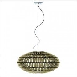 Foscarini Tropico ellipse sospensione avorio - iLamparas.com