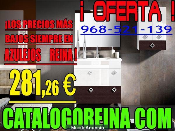 Precio anticrisis: muebles de baño modernos