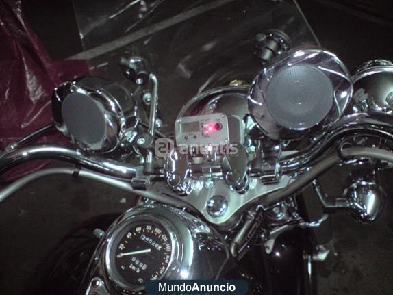 EQUIPO DE SONIDO MOTOS CUSTOM CARRERA ALTAVOCES RADIO MP3SISTEMA DE SONIDO DEFINITIVO PARA MOTOS CUSTOM, CHOPPER, SCOOTE