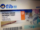 Vendo entrada fib 2013 - mejor precio | unprecio.es