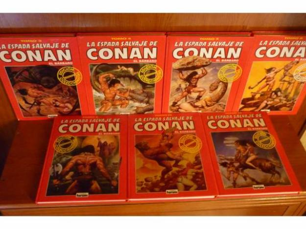 Espada salvaje de conan  -tomos rojos - 2 tomos