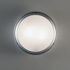 Artemide Pantarei 390 cristal arenado, fluo. 1x36w con emergencia: aluminio* - iLamparas.com - mejor precio | unprecio.es