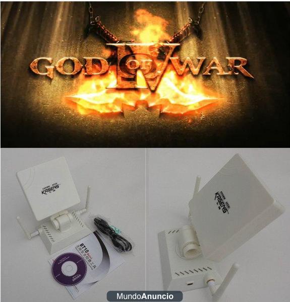 ADAPTADOR WIFI USB KASENS 1680 God of War 4. 6000MW 68DBI