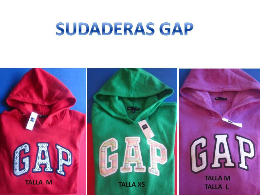 Sudaderas GAP adultos