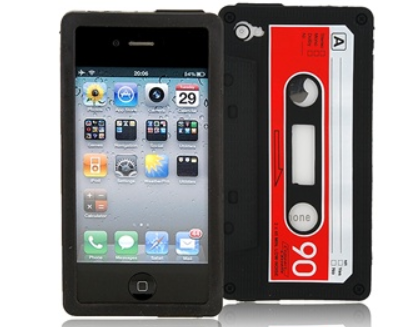 Funda cassette para iphone 4