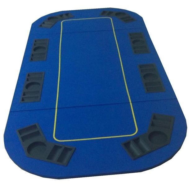 Tablero de Poker rectangular azul