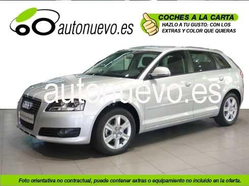 Audi A3 Sportback Attraction 1.6 Tdi 105cv. Stronic . Plata Hielo. Nuevo. Nacional.