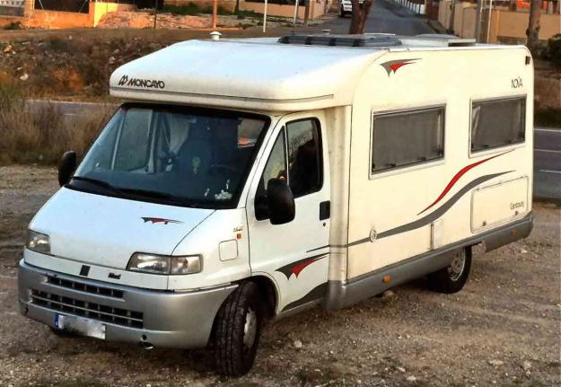 Autocaravana perfilada Fiat Moncayo Nova 2,8TD, 127cv.