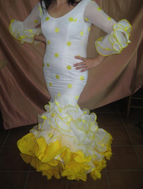 traje de flamenca talla 36