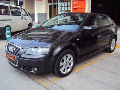 Audi A3 Sportback 2.0 TDI-140cv. Climatizador, Control de velocidad, Llantas.