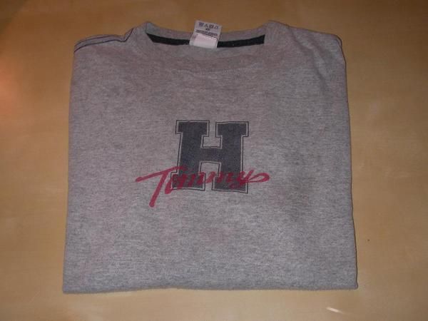 CAMISETA TOMMY HILFIGER GRIS - TALLA M - 100% ORIGINAL