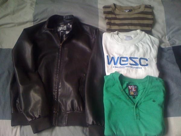 pack cazadora VOLCOM + jerseys volcom wesc split