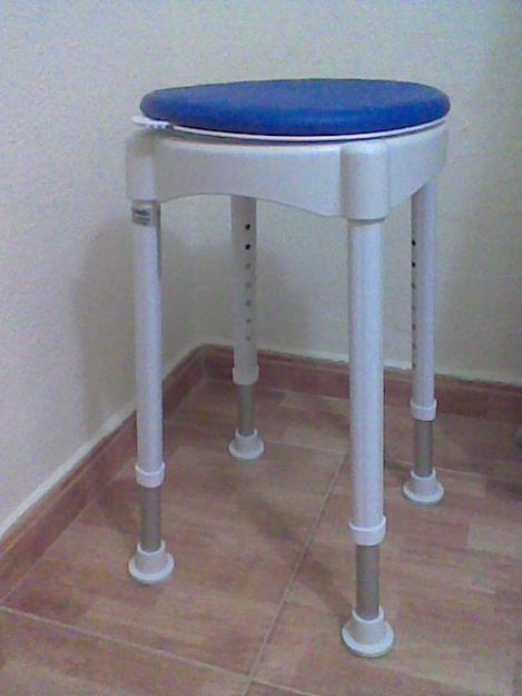 banqueta giratoria para ducha