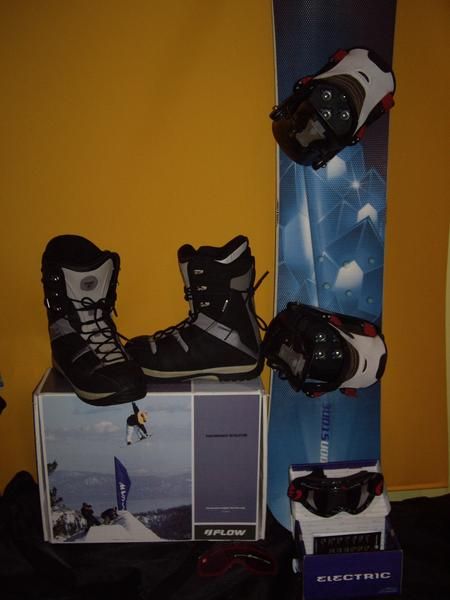 vendo equipo de snowboard