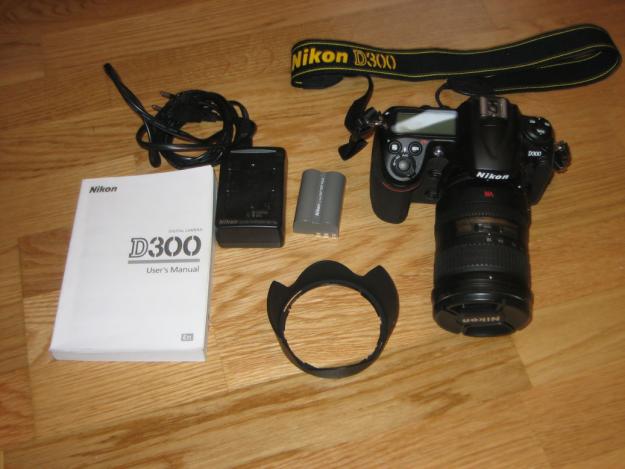 Nikon D300 seminueva, con un año y 3000 disparos