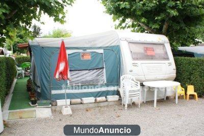 URGE VENDER CARAVANA FIJA EN CAMPING DE LA RIOJA