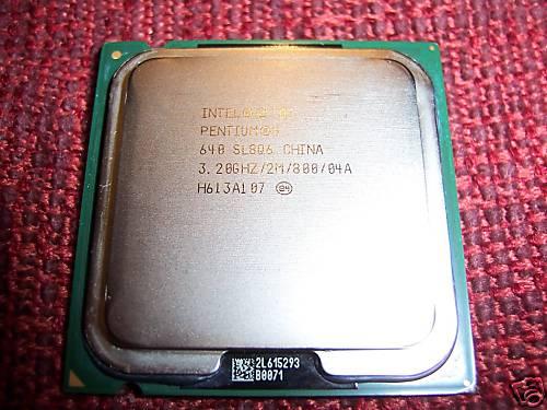 Procesador intel p iv 3,2 ghz socket 775 2mb de caché