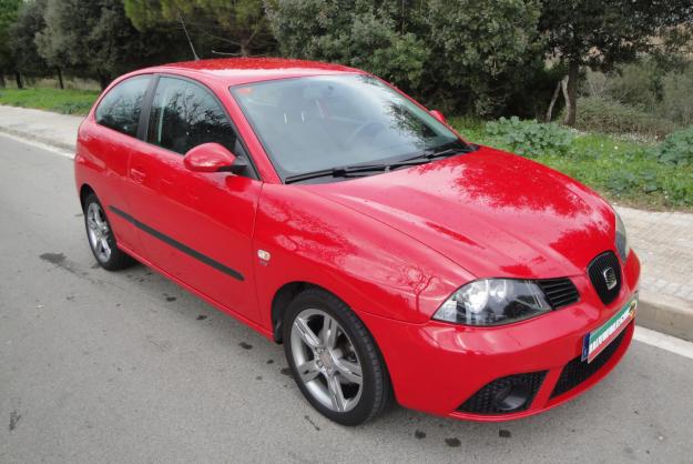 Seat ibiza 1.9 tdi guapa 100cv 3p rojo garantia unico propietario